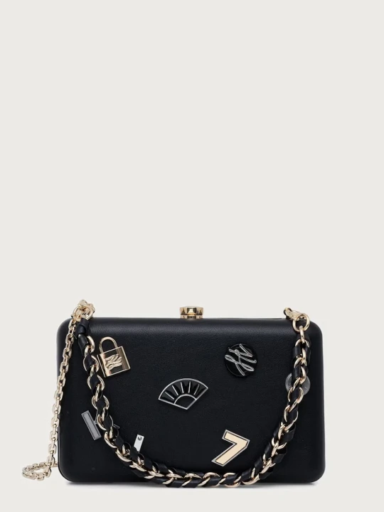 Zdjęcie produktu Karl Lagerfeld torebka crossbody damska z imitacji skóry K / SOIREE czarny