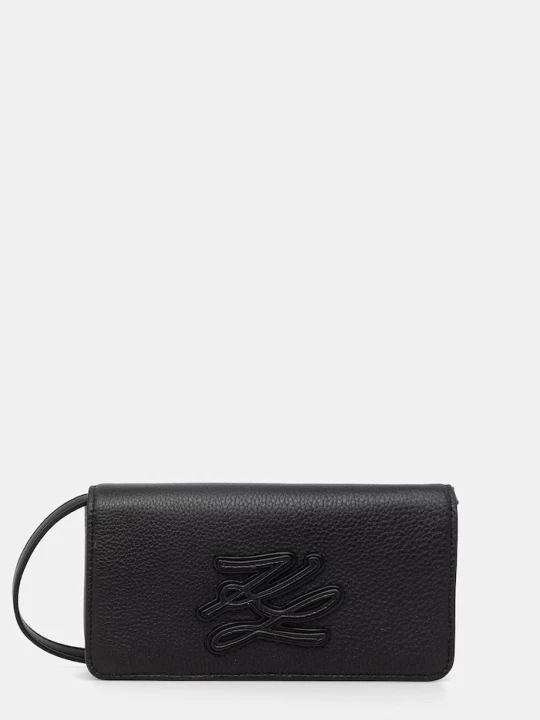 Zdjęcie produktu Karl Lagerfeld torebka damska skórzana K / AUTOGRAPH czarny