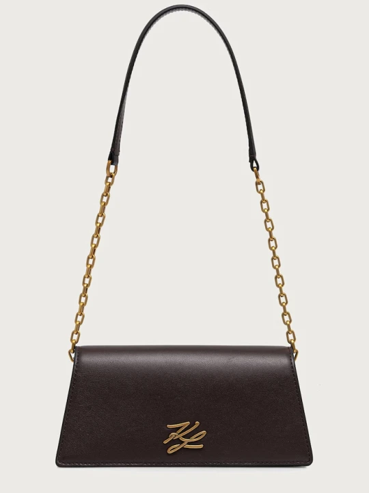 Zdjęcie produktu Karl Lagerfeld torebka damska z imitacji skóry K / AUTOGRAPH brązowy
