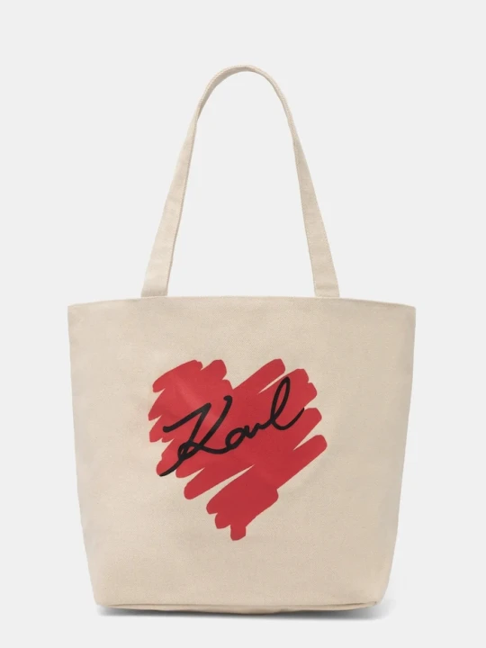 Zdjęcie produktu Karl Lagerfeld torebka dwustronna beżowy