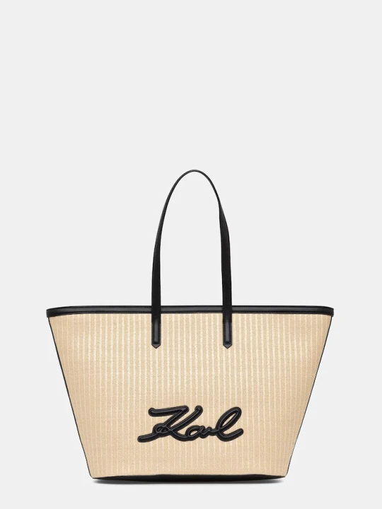 Zdjęcie produktu Karl Lagerfeld torebka shopper damska K / SIGNATURE beżowy