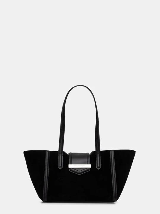 Zdjęcie produktu Karl Lagerfeld torebka shopper damska zamszowa K/NOVA czarny