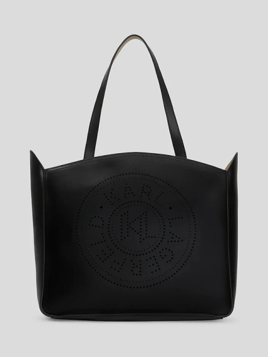 Zdjęcie produktu Karl Lagerfeld torebka skórzana K / CIRCLE czarny