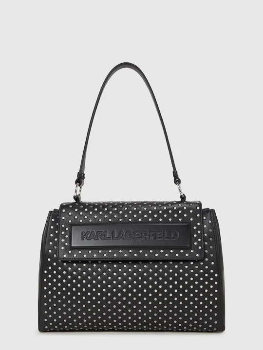 Zdjęcie produktu Karl Lagerfeld torebka skórzana czarny