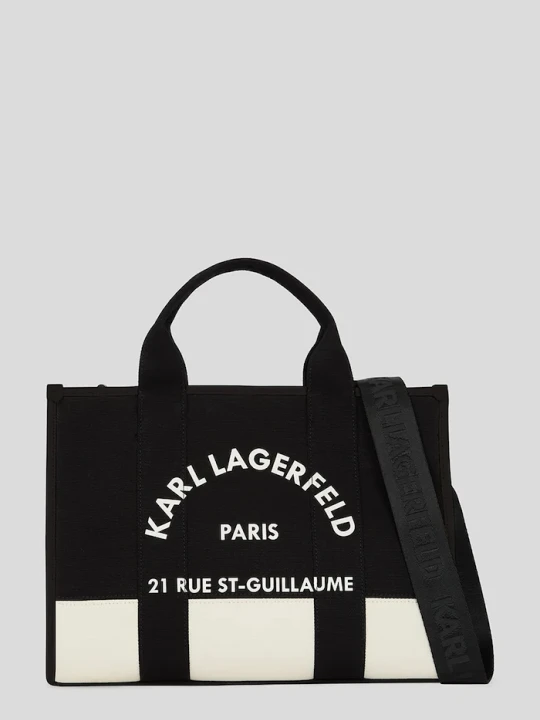 Zdjęcie produktu Karl Lagerfeld torebka tote damska bawełniana K / RSG czarny
