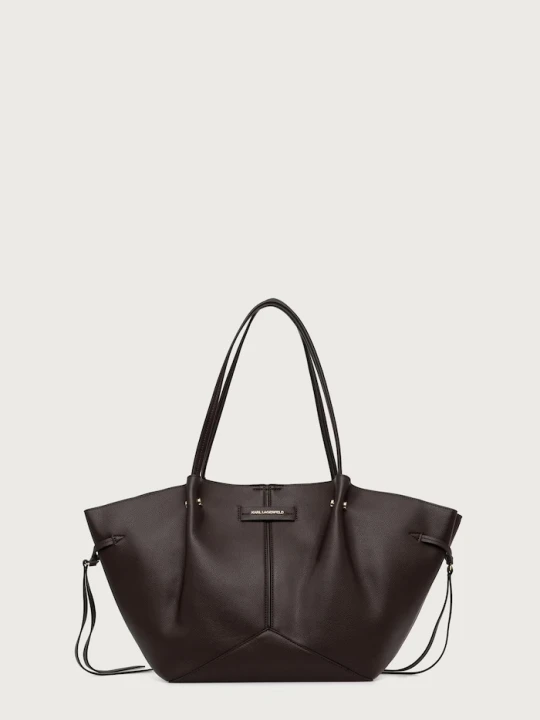 Zdjęcie produktu Karl Lagerfeld torebka tote damska z imitacji skóry K / PIERCED brązowy