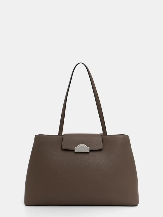 Zdjęcie produktu Karl Lagerfeld torebka tote damska z imitacji skóry K/RSG brązowy