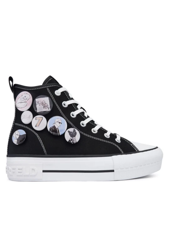 Zdjęcie produktu KARL LAGERFELD Trampki KL60459 Czarny