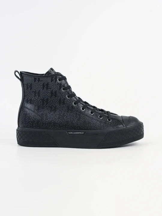 Zdjęcie produktu Karl Lagerfeld trampki skórzane KAMPUS MAX III czarny