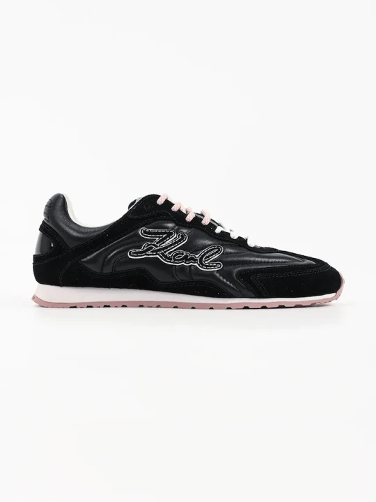 Zdjęcie produktu Karl Lagerfeld Venus sneakersy damskie skórzane czarny