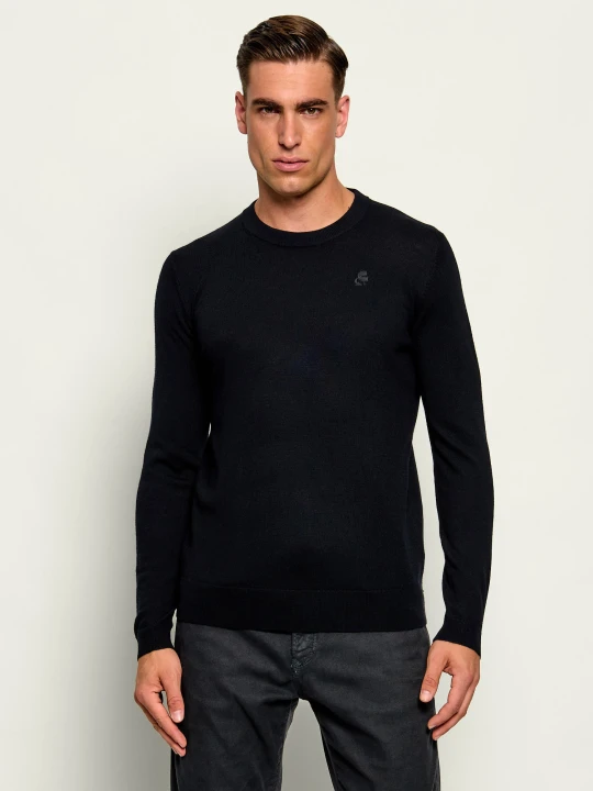 Zdjęcie produktu Karl Lagerfeld Wełniany sweter | Regular Fit czarny