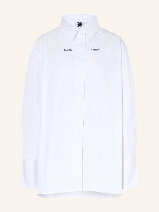 Zdjęcie produktu Karo Kauer Bluzka Oversize weiss BIAŁY