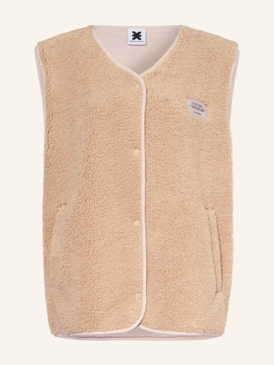 Zdjęcie produktu Karo Kauer Kamizelka Z Futerkiem Pluszowym beige