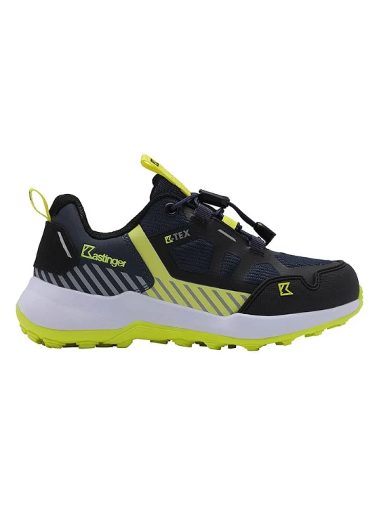 Zdjęcie produktu Kastinger Buty turystyczne "FS-Kompar low KTX" w kolorze granatowo-limonkowym rozmiar: 28