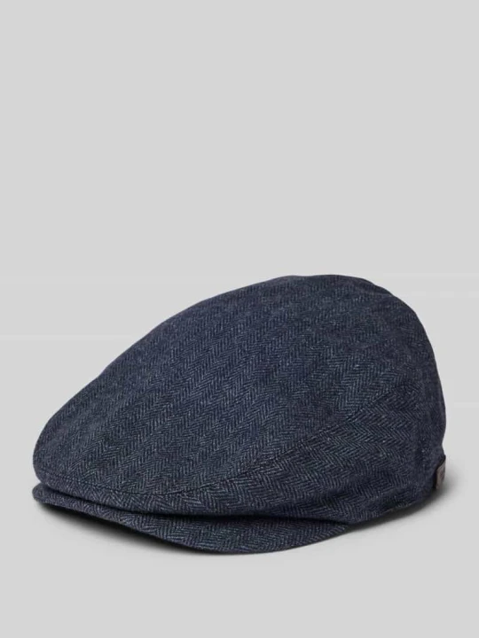 Zdjęcie produktu Kaszkiet z fakturowanym wzorem model ‘Barlow’ Barbour Granatowy