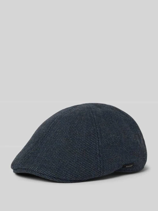 Zdjęcie produktu Kaszkiet z naszywką z logo model ‘MR. MITCHELL’ Barts Granatowy