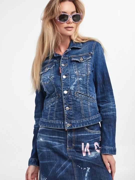 Zdjęcie produktu Katana jeansowa damska Boyfriend DSQUARED2