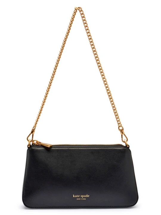Zdjęcie produktu Kate Spade Skórzana kopertówka czarny
