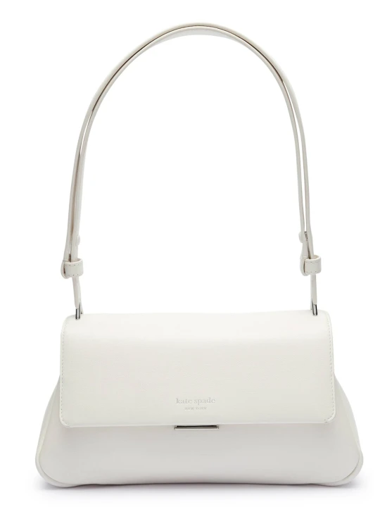 Zdjęcie produktu Kate Spade Skórzana torebka na ramię kremowy