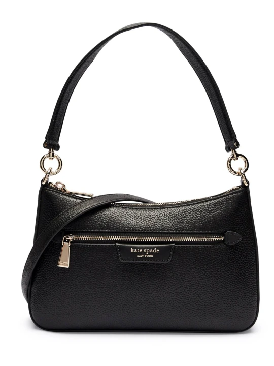 Zdjęcie produktu Kate Spade Skórzana torebka na ramię HUDSON czarny