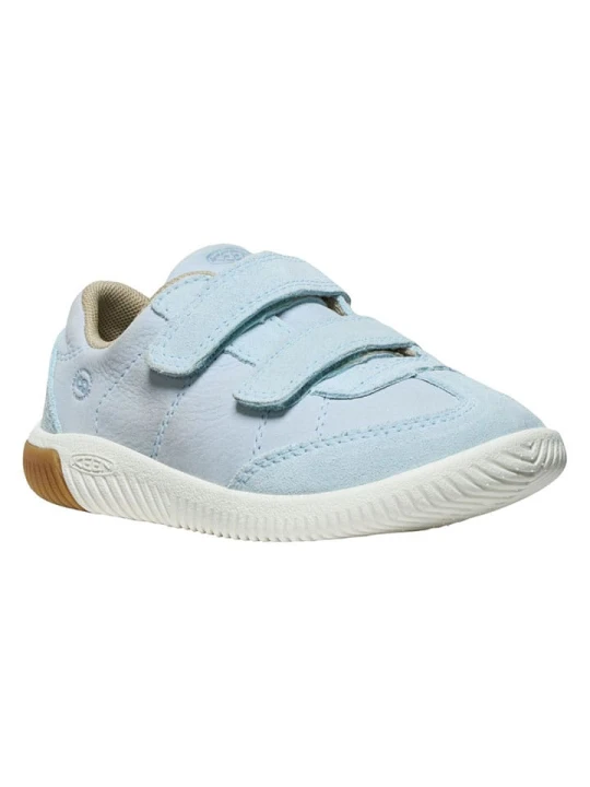 Zdjęcie produktu Keen Skórzane sneakersy "KNX T-TOE DS" w kolorze błękitnym rozmiar: 30