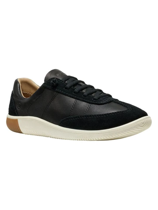 Zdjęcie produktu Keen Skórzane sneakersy "KNX T-TOE" w kolorze czarnym rozmiar: 38