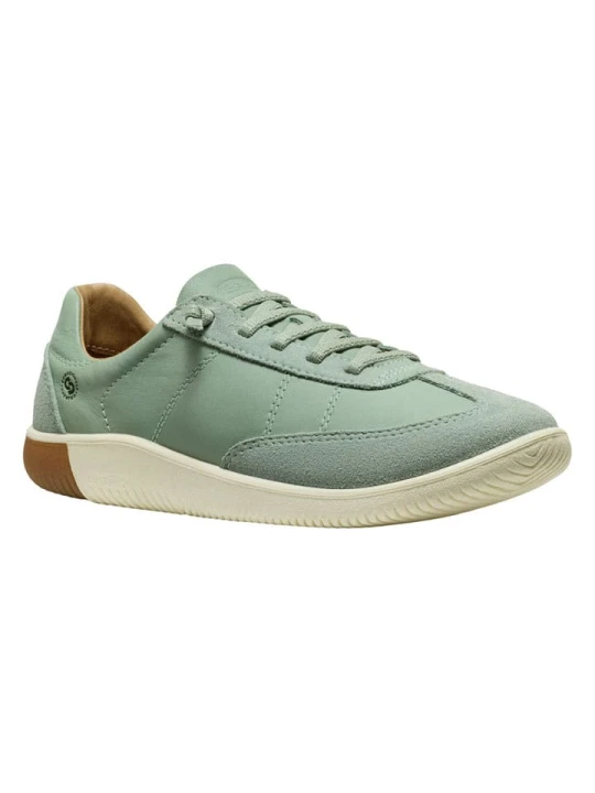 Zdjęcie produktu Keen Skórzane sneakersy "KNX T-TOE" w kolorze miętowym rozmiar: 39