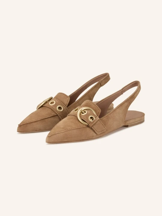 Zdjęcie produktu Kennel & Schmenger Baleriny Na Rzemykach Greta beige JASNOBRĄZOWY