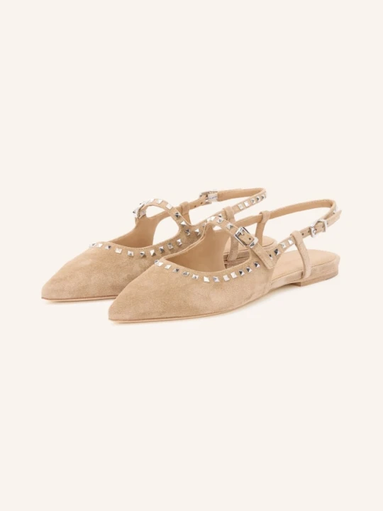 Zdjęcie produktu Kennel & Schmenger Czółenka Greta Z Nitami beige