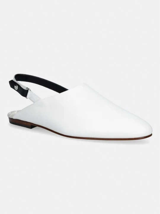 Zdjęcie produktu Kenzo baleriny skórzane Mule biały