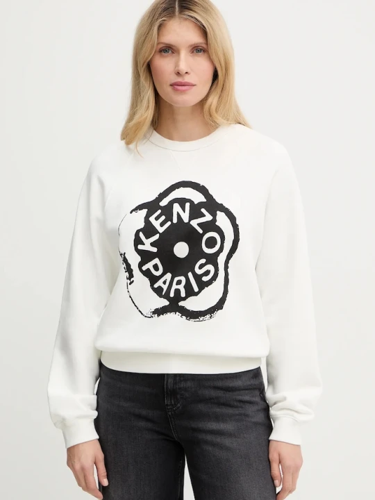 Zdjęcie produktu Kenzo bluza bawełniana biały