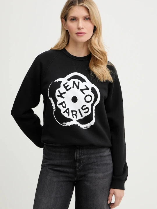 Zdjęcie produktu Kenzo bluza bawełniana czarny