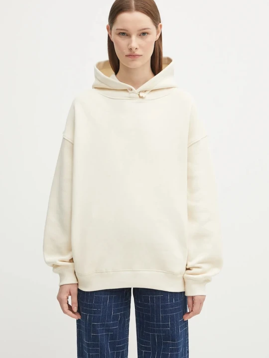 Zdjęcie produktu Kenzo bluza bawełniana Gots Oversize With Boke Pin