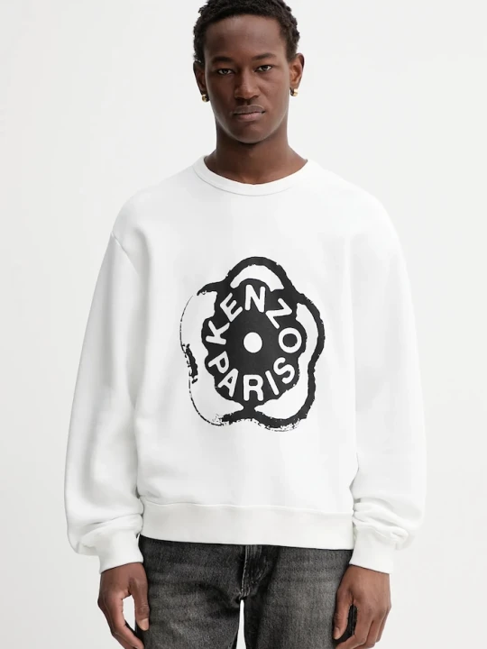 Zdjęcie produktu Kenzo bluza bawełniana biały