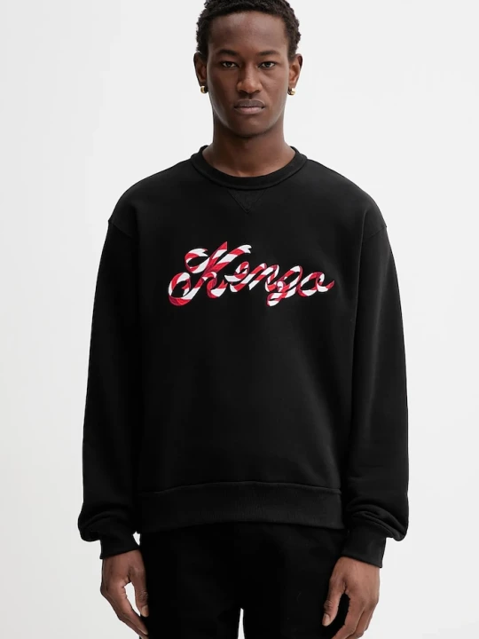 Zdjęcie produktu Kenzo bluza bawełniana czarny