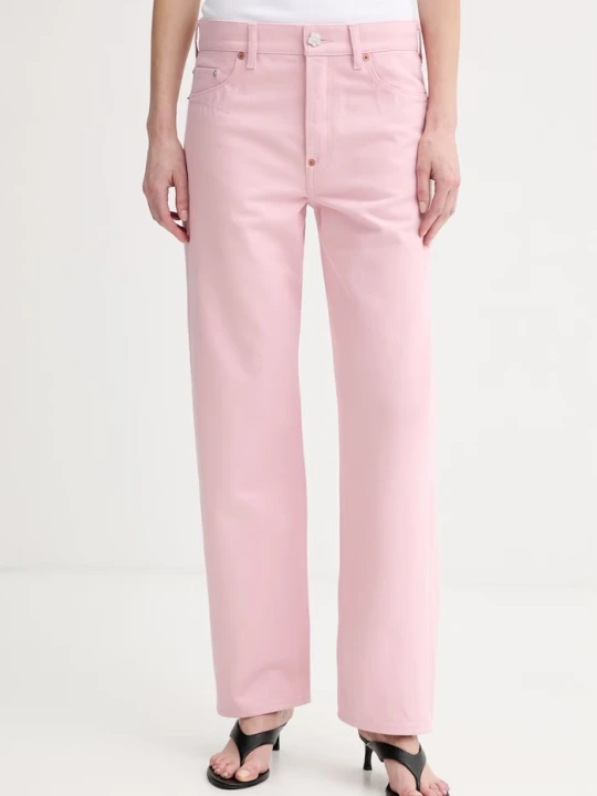 Zdjęcie produktu Kenzo jeansy straight damskie różowy