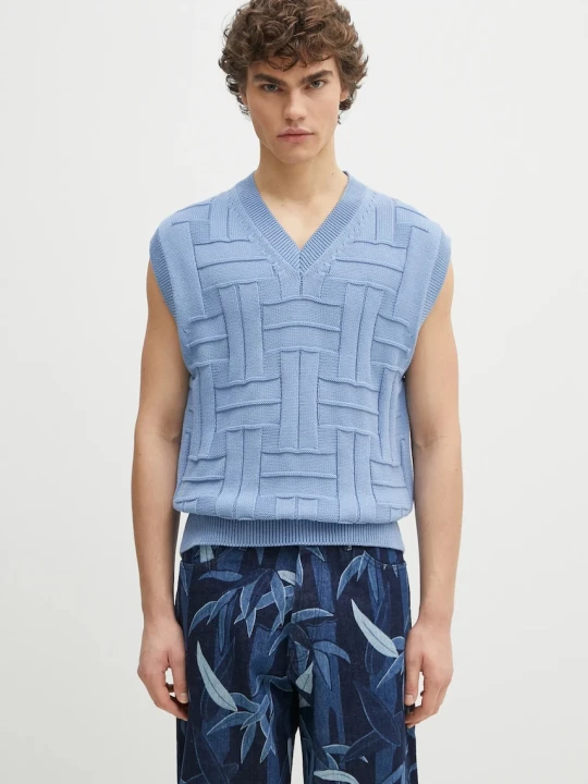 Zdjęcie produktu Kenzo kamizelka bawełniana Weave