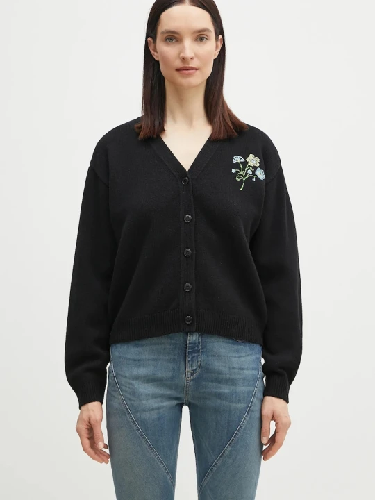 Zdjęcie produktu Kenzo kardigan wełniany Jungle Flower