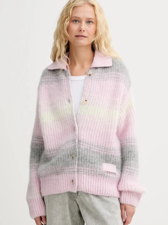 Zdjęcie produktu Kenzo kardigan z wełną różowy