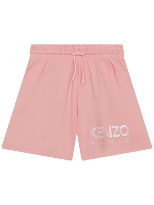 Zdjęcie produktu Kenzo Kids Szorty materiałowe K14253 S Różowy Regular Fit