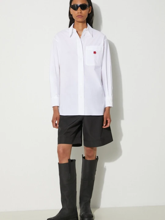 Zdjęcie produktu Kenzo koszula bawełniana Boke Flower Oversized Shirt