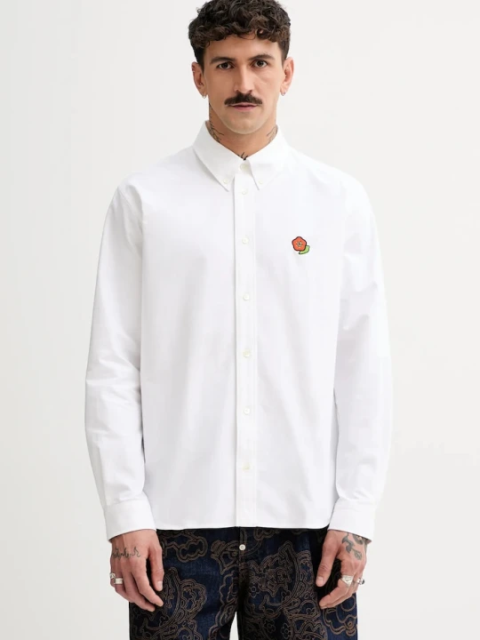 Zdjęcie produktu Kenzo koszula bawełniana biały