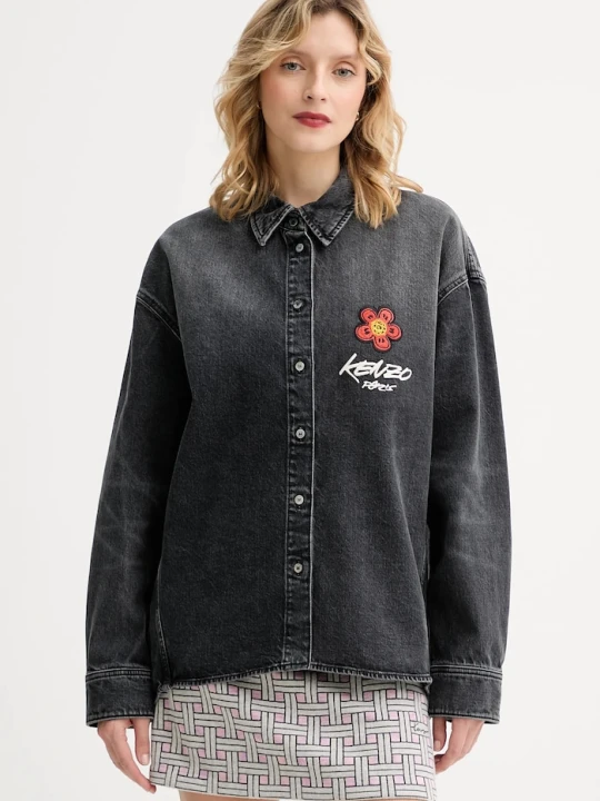 Zdjęcie produktu Kenzo koszula jeansowa szary