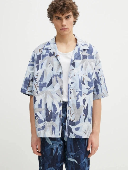 Zdjęcie produktu Kenzo koszula z domieszką lnu
