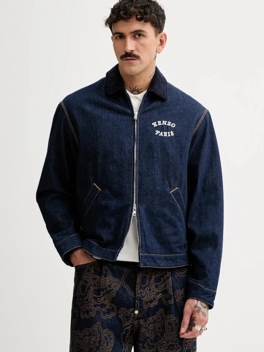 Zdjęcie produktu Kenzo kurtka jeansowa granatowy
