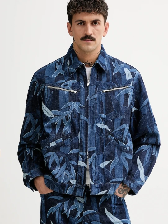 Zdjęcie produktu Kenzo kurtka jeansowa granatowy