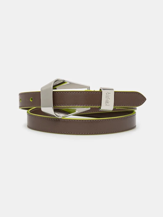 Zdjęcie produktu Kenzo pasek skórzany brązowy