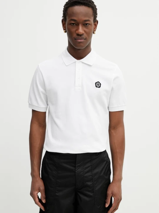 Zdjęcie produktu Kenzo polo bawełniane biały
