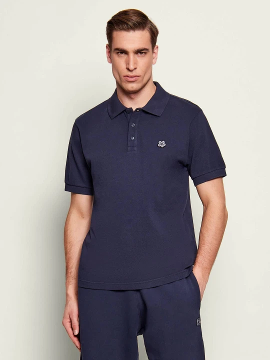 Zdjęcie produktu Kenzo Polo BOKE FLOWER | Slim Fit granatowy