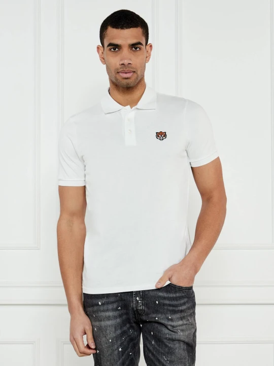 Zdjęcie produktu Kenzo Polo Happy Tiger | Slim Fit biały